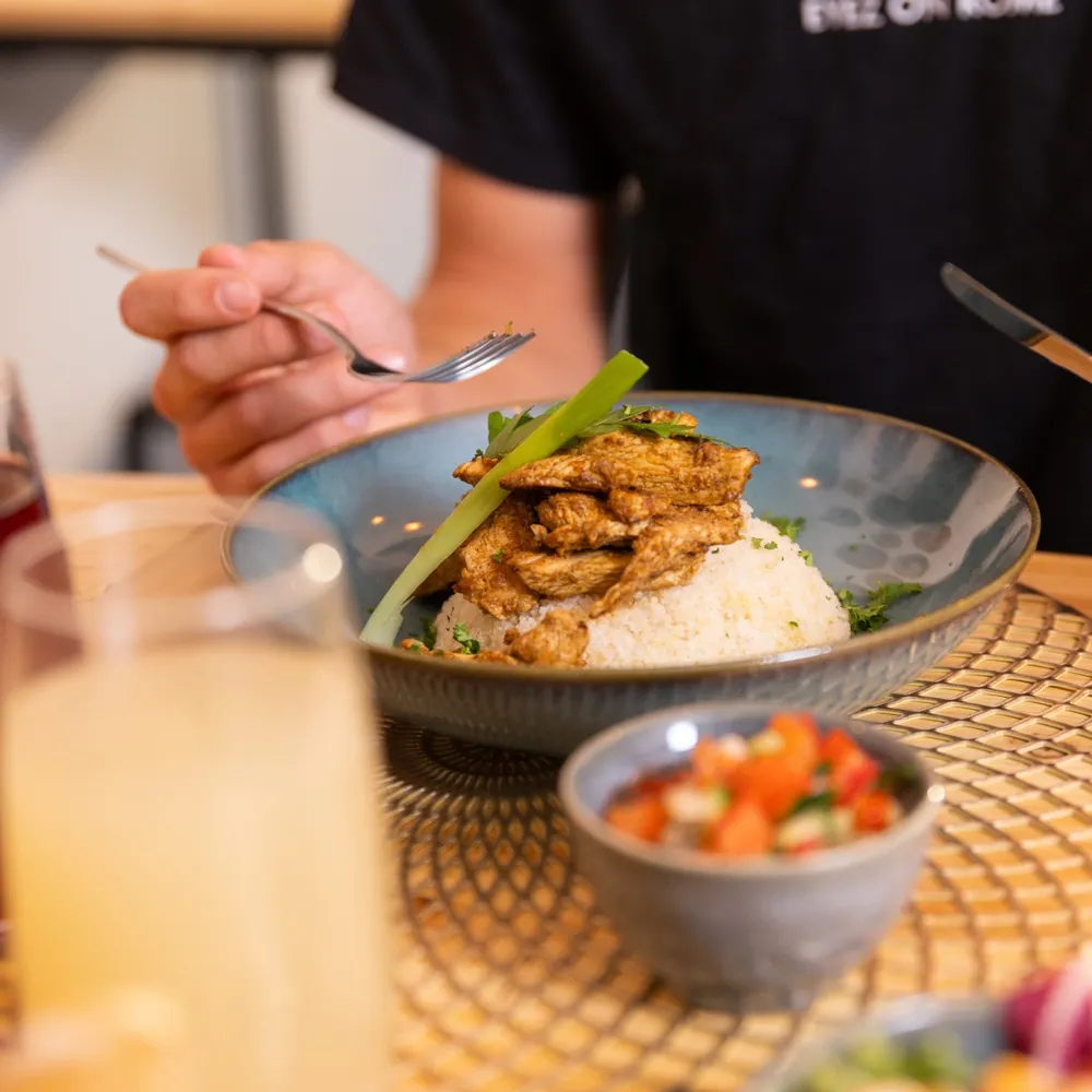 Rice plate